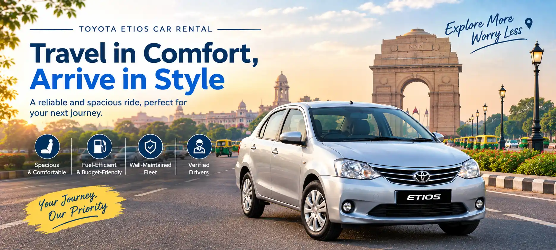Toyota Etios Car Rental