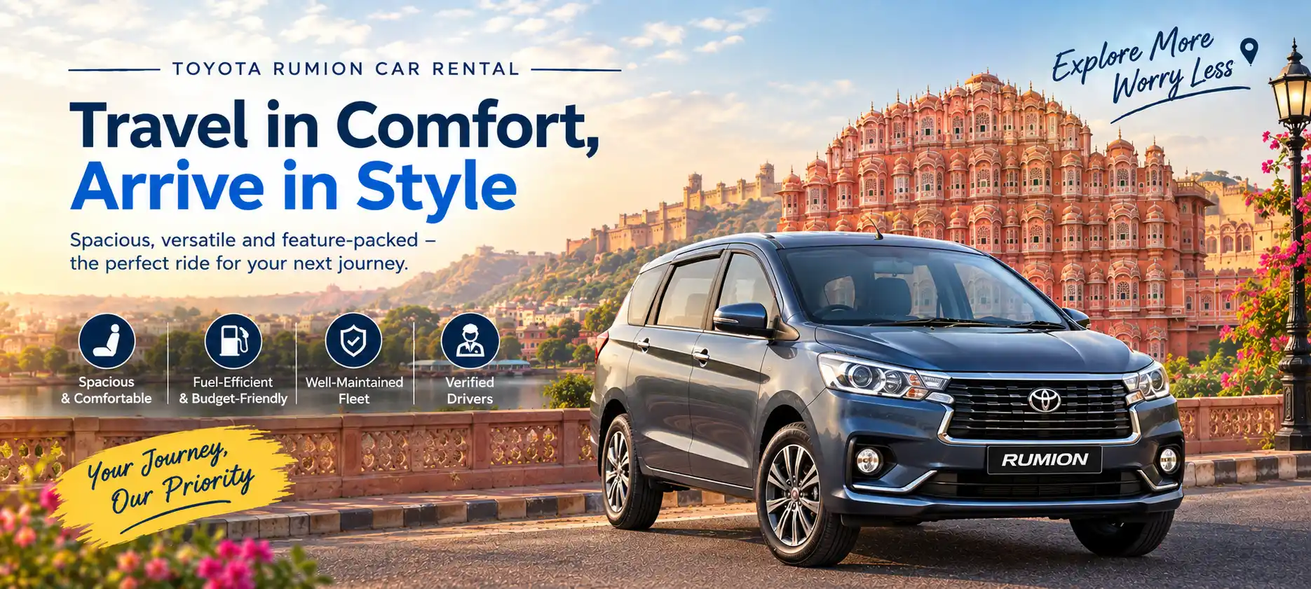 Toyota Rumion Car Rental